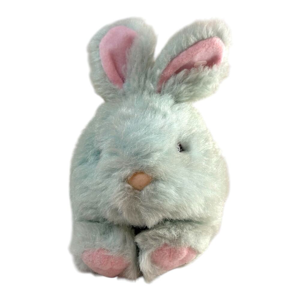 Vintage 1994 Puffkins "Buddy" Bunny Rabbit 6" Swibco Plush Stuffed Animal Toy